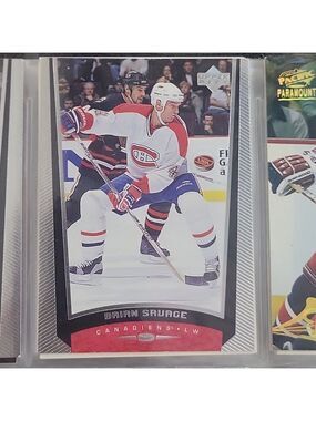 Brian Sauage Hockey Card